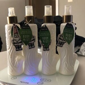 Green Tea Wanderlust Body Mist - Lot of 4 Bottles- New